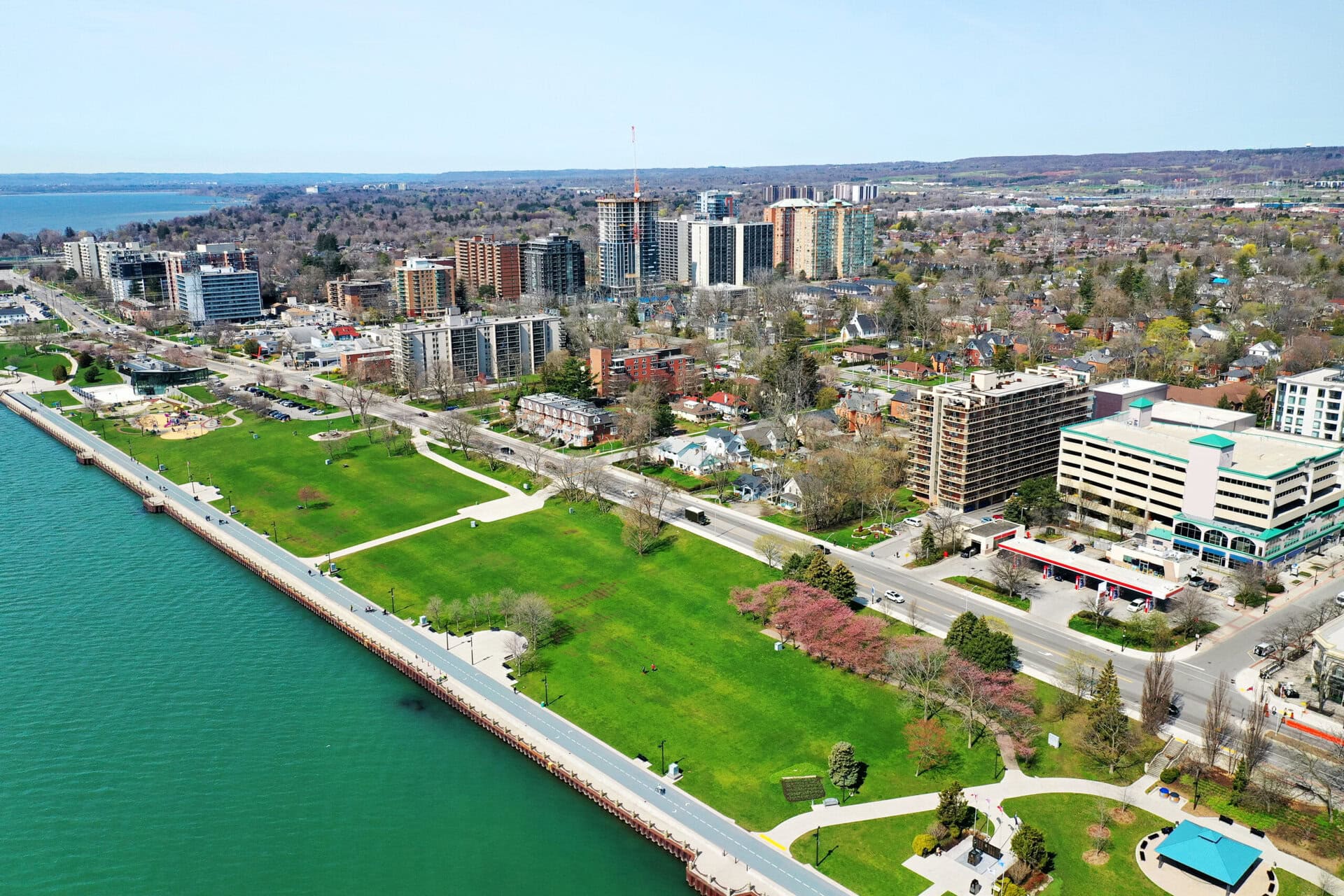 Burlington skyline