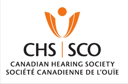 Canadian hearing society logo. Société Candienne de l'ouie