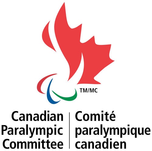 Canadian paralympic committee logo. Comité paralympique canadien logo.