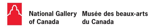 National Gallery of Canada logo. Musée des beaux-arts du Canada logo