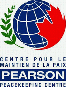 Pearson Peace-keeping center logo - centre pour le maintien de la paix Pearson logo
